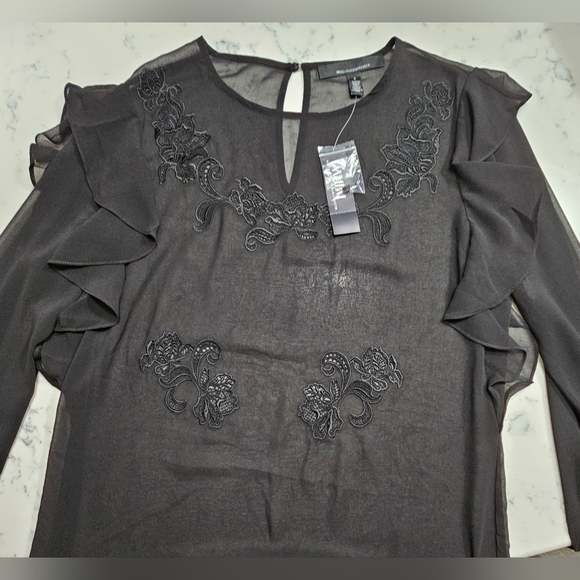 White House Black Market Applique Tunic - Picture 11 of 14